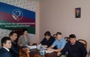 Минздрав края принял участие во всероссийском видеоселекторе 