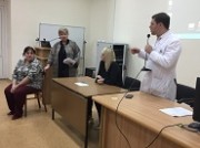 Занятие Школы псориаза проведено профессором