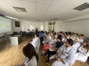 В Городской поликлинике № 1 города Новороссийска прошел семинар «Эмоциональное выгорание медицинских работников» В Городской поликлинике № 1 города Новороссийска прошел семинар «Эмоциональное выгорание медицинских работников»