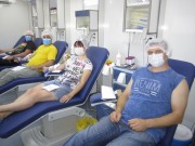 За первую неделю сентября мобильный комплекс краевой станции переливания крови собрал более 50 литров ценного биоматериала За первую неделю сентября мобильный комплекс краевой станции переливания крови собрал более 50 литров ценного биоматериала