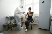 В Краснодарском крае прививку от COVID-19 сделали 42 медика из инфекционных госпиталей В Краснодарском крае прививку от COVID-19 сделали 42 медика из инфекционных госпиталей