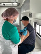В Тбилисском районе вакцинацию от COVID-19 проходят жители отдаленных поселений В Тбилисском районе вакцинацию от COVID-19 проходят жители отдаленных поселений