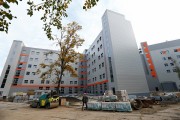 Новый корпус краевой детской больницы готовят к подключению инженерных коммуникаций Новый корпус краевой детской больницы готовят к подключению инженерных коммуникаций