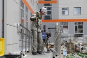 В лечебно-диагностическом корпусе детской краевой больницы завершаются отделочные работы