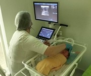 Новый аппарат УЗИ установили в больнице Калининского района Новый аппарат УЗИ установили в больнице Калининского района