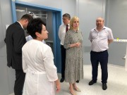 Министр здравоохранения Краснодарского края Евгений Филиппов посетил новый лечебно-диагностический корпус Детской краевой клинической больницы Министр здравоохранения Краснодарского края Евгений Филиппов посетил новый лечебно-диагностический корпус Детской краевой клинической больницы