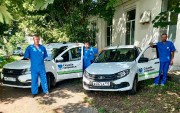 Калининская ЦРБ получила новую брендированную форму для медперсонала