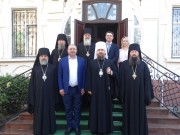 19 октября в Екатеринодарском епархиальном управлении состоялось подписание Соглашения о сотрудничестве между епархиями Кубанской митрополии и министерством здравоохранения Краснодарского края 19 октября в Екатеринодарском епархиальном управлении состоялось подписание Соглашения о сотрудничестве между епархиями Кубанской митрополии и министерством здравоохранения Краснодарского края