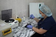 Передвижной медкомплекс «Поезд здоровья» обследует жителей Запорожской и Херсонской областей Передвижной медкомплекс «Поезд здоровья» обследует жителей Запорожской и Херсонской областей